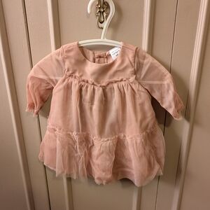 Carter's Pink Tulle Casual Dress